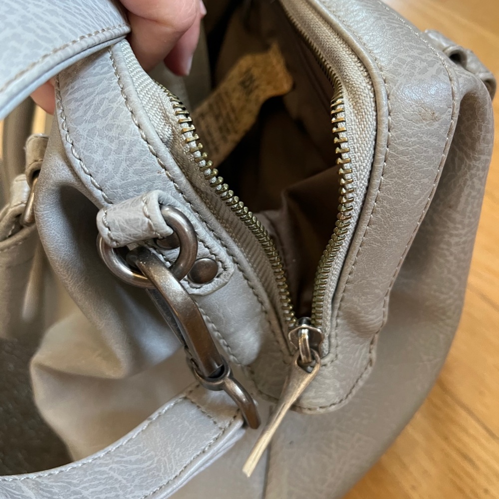 Matt & Nat Malone Doctor Handbag Satchel - Grey - Picture 6 of 16